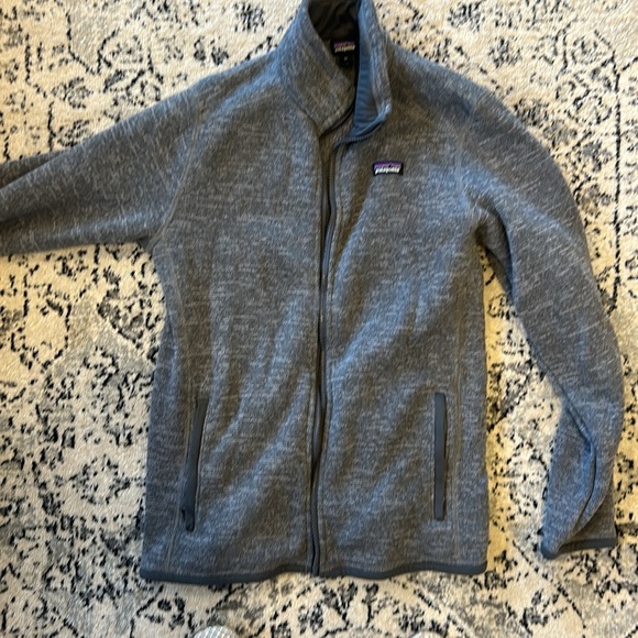 Patagonia kids Salt Grey Better Sweater Jacket - Picture 4 of 5